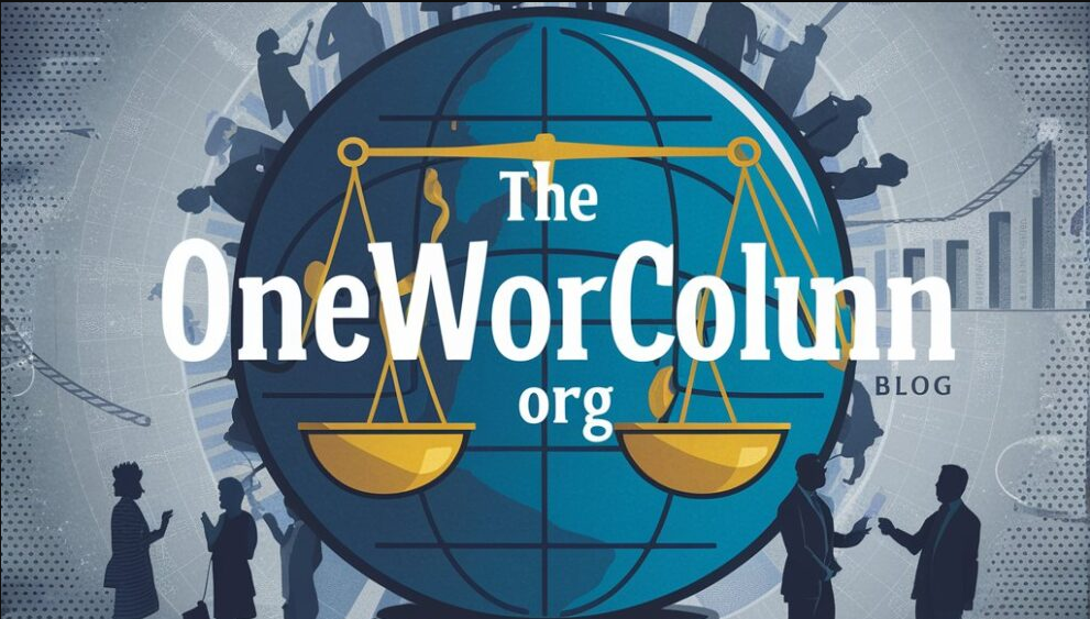 The Oneworldcolumn Blog A Must Read for Awareness